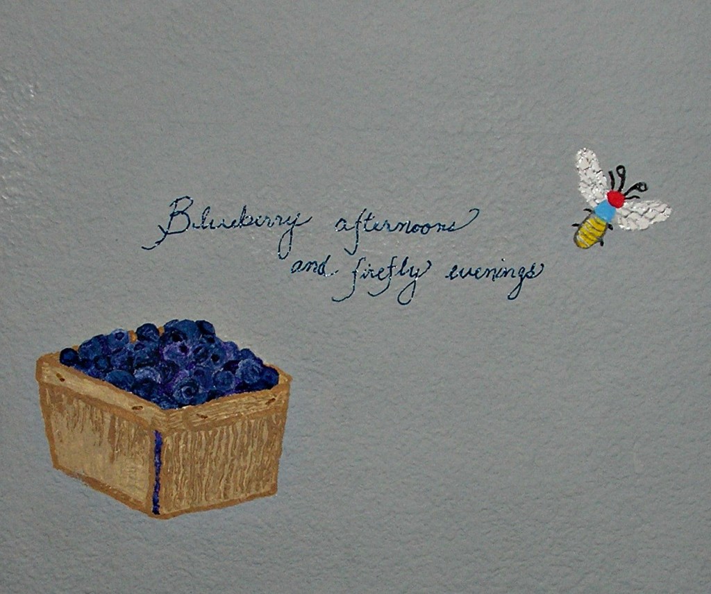 blueberries and fireflies